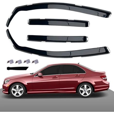Комплект от 4бр. ветробрани за Mercedes C Class W204 2008-2014