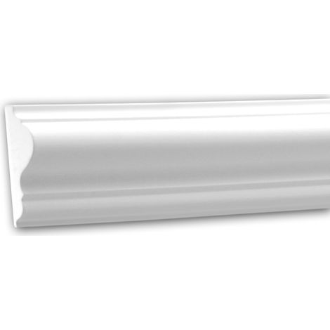 Panel Moulding 151301F Profhome Dado Rail Flexible Moulding Decorative Moulding Neo-Classicism style white 2 m
