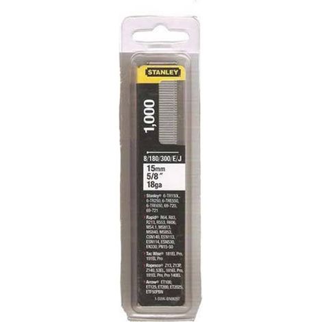 stanley clavo brad 8 300 e tipo  j 1-swk-bn050t   12 mm 1000 u