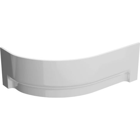 Siko 150 cm Fortuna Plus tablier de baignoire en acrylique, orientation droite, blanc (FOP1500P)