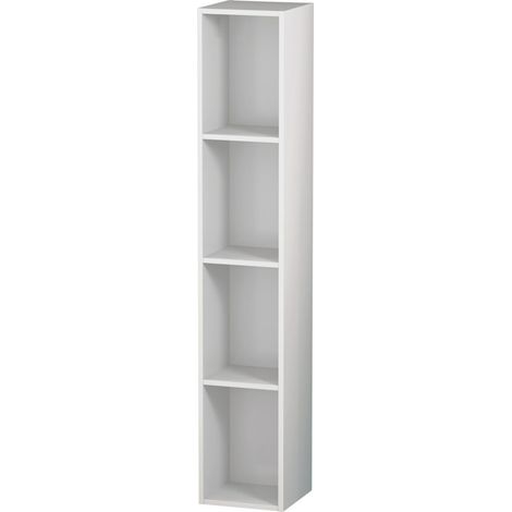 Duravit L-Cube Regalelement vertikal, 4 Fächer, 180x180x1000mm, (1/2)