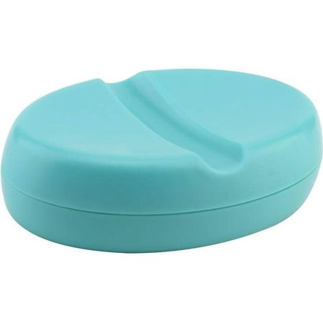 Multifonctionnel magnétique oreiller aiguille outil de couture étui à aiguilles sans boîte de rangement bricolage accessoires en cuir multicolore (bleu) (1/5)