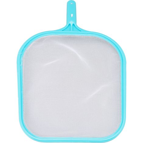 Robustes blaues Nylon-Schwimmbeckennetz, Kunststoffrahmen für schnelle Reinigung, Laubkescher für Whirlpools und Springbrunnen (1/5)
