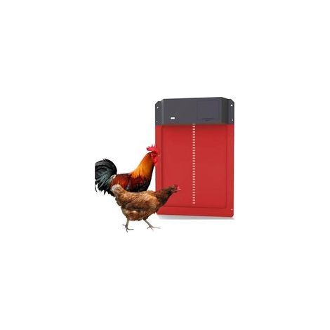 Porte Automatique Poulailler.Porte de Poulet avec Capteur de Lumière. Etanche Capteur de Lumière Automatique à Induction à Pile.Elevage de Poulets Sécurisé (1/5)