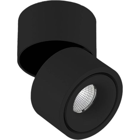 LED-taklampa "Rotari" aus aluminium / grå / zink für vardagsrum / matsal von Arcchio