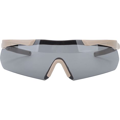 Lunettes de sport unisexe anti-vent avec lentilles interchangeables et étui rigide kaki (1/5)