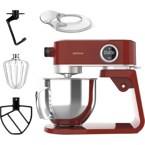 Cecotec Batidora amasadora Batidora Amasadora Twist&Fusion 4000 Luxury Red