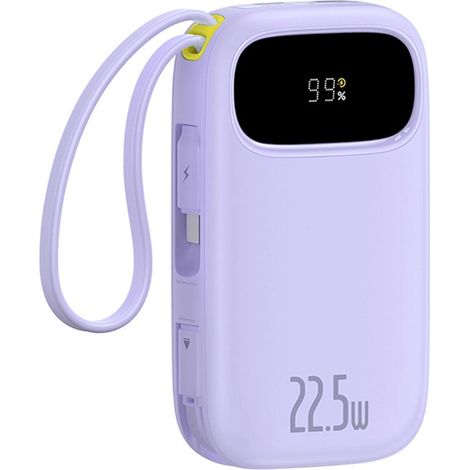 Batería externa Baseus EnerFill FC21 Qpow 3 Ultra 20000 mAh 22.5W Morada (P10082107513-00) (1/4)