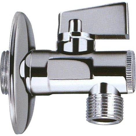 Absperrkugelventil mit Filter für Wasserhähne mit Metallgehäuse - H/ZW-12-W10