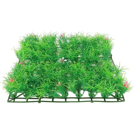 Tapis de gazon artificiel pour aquarium, sûr, gain de temps, beau gazon artificiel polyvalent pour aquarium d'eau salée et d (1/5)