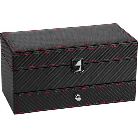 Écrin de Rangement pour Montres et Bijoux - Boîte Organisatrice pour Bracelets, Colliers, Boucles d'Oreilles et Bagues (1/5)