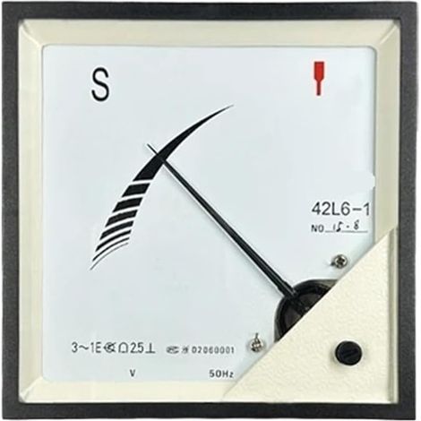 42L6 - S 380V 100V Tableau de séquence phases Voltmètre à pointeur (1/3)