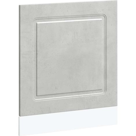 Maison Exclusive - Pannello Lavastoviglie Kalmar Grigio Cemento 60x1,5x57 cm