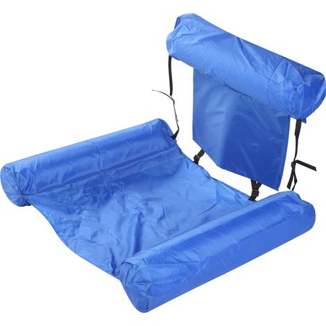 Chaise longue gonflable pliable pour piscine (avec flotteur (0,6 kg)) (1/5)