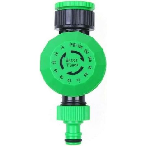 Mechanical Watering Timer – Automatic timer for 1/2 and 3/4 taps – Watering duration up to 120 minutes – Weather-resistant plastic (1/4)