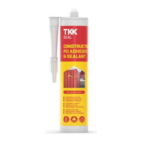 SIGILLANTE TKK SEAL CONSTRUCTION PU- 300 ml Grigio- TKK- pezzi 1 (1/2)