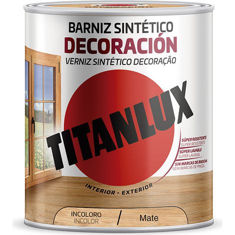 Vernis synthétique mat de décoration ncoloro 250ml titanlux m12100014 (1/2)