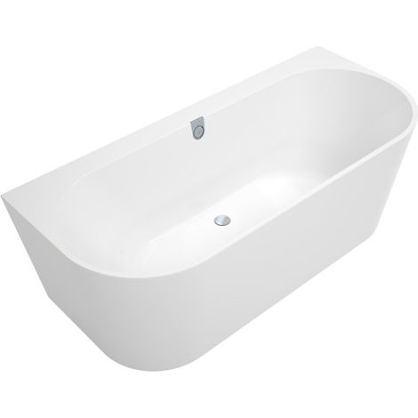 Villeroy & Boch Q180OBR9CDBCV01 Baignoire sur bâti Oberon 2.0 (1/2)