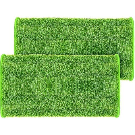 Waschbare Mikrofaser-Ersatzmopps, 3 Stück, 30 × 15 cm, kompatibel mit Swiffer WetJet