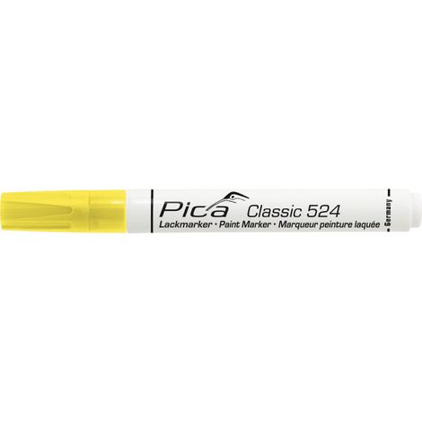 Pica Paint Marker 2-4mm Punta Tonda Amarillo (1/5)