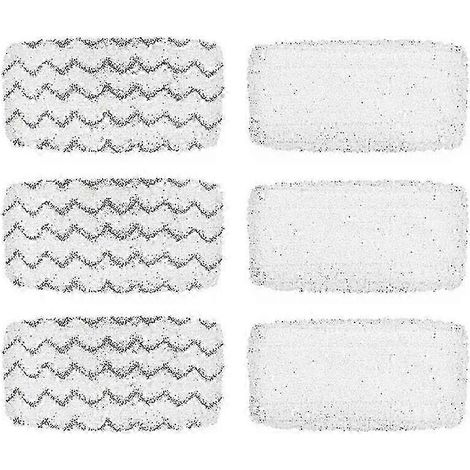 Lingettes de nettoyage vapeur AURA pour aspirateurs vapeur Bissell PowerFresh 2747A, 1132, 1543, 1632 et 1652 de la série Symphony, lot de 6 (réf. g20242283586) (1/5)
