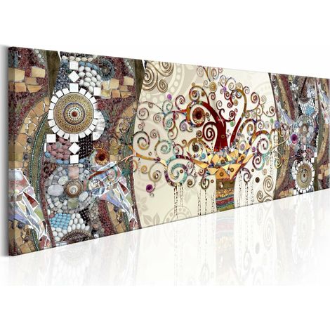 Tableau résumé de la mosaïque - 135 x 45 cm (1/4)