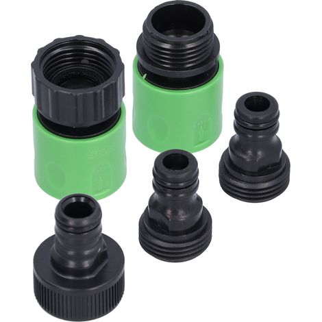 Raccord rapide pour tuyau d'arrosage 3/4 NPT à filetage interne/externe, pour l'irrigation du jardin et de la pelouse. (1/5)