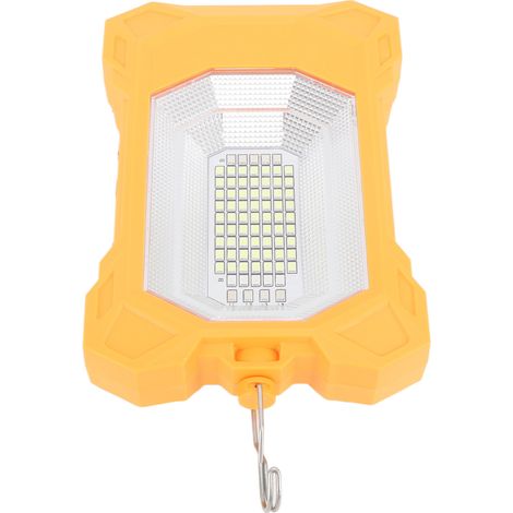 Projecteur solaire LED portable rechargeable, à accrocher à une tente, idéal pour le camping, la randonnée et la pêche. Lampe d'urgence extérieure pour le camping, la randonnée et la pêche. (1/5)
