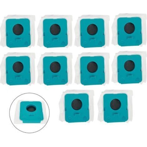 Lot de 10 sacs filtrants pour aspirateur Samsung BESPOKE Jet VCA-ADB95 - Sacs de rechange en tissu non tissé avec filtration multi-étapes, lavables et économiques (1/5)