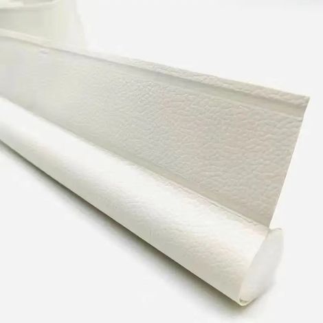 Joint de porte blanc 93 cm, anti-chocs, anti-poussière et insonorisant, bloque l'air froid (1/5)