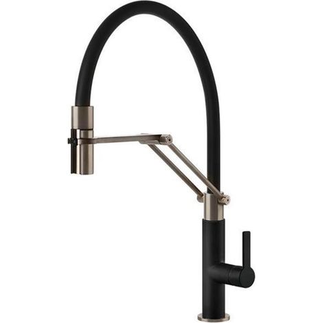 Systemceram Küchenarmatur OFFEO PRO mit Flexauslauf Chrom (1/4)