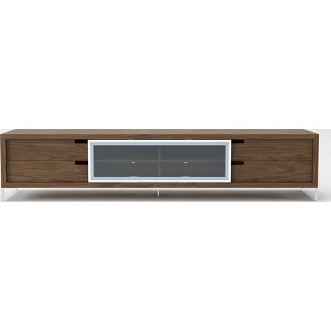 Meuble TV bois - Noyer (1/5)