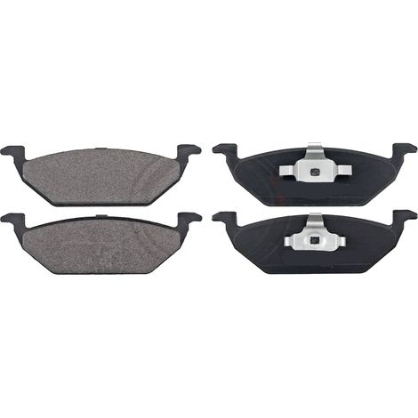 KIT PASTIGLIE FRENO ANTERIORI compatibile con VW FOX 2 VOLUMI/CODA SPIOVENTE (5Z1,5Z3,5Z4) / PASTIGLIE FRENANTI AUTO OEM P 85 041  P 85 025, / SOSTITUZIONE DIRETTA / BASSA POLVERE / SILENZIOSO