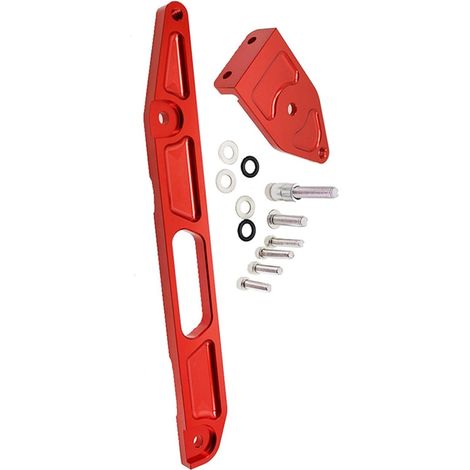 Per Y&amaha XJR1300 XJR 1300 2002-2009 2010 2011 12 2013 2014 2015 Kit di montaggio del supporto stabilizzatore dell'ammortizzatore di sterzo in fibra di carbonio