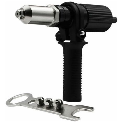 Riveter Adapter, Cordless Electric Drill Riveter Gun Adapter Kit (1/5)