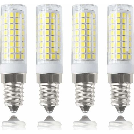 royaluxe -Ampoule LED E14 7W 120V équivalente à une ampoule incandescente 75W, douille E14 Blanc lumière du jour 6000K (Pack de 4) (1/5)