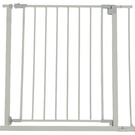 Puerta de seguridad extensible para puertas y escaleras, 75-100 cm