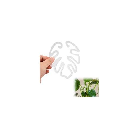 Tige Support Plantes, Acrylique Support Tige Plantes Interieur Support pour Plantes à Feuilles Piquets pour Plantes d'Intérieur et d'Extérieur,Transparent (1/5)