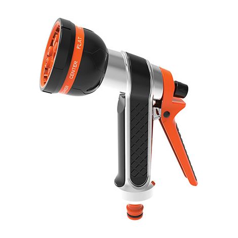 IDROPISTOLA MULTIFUNZIONE SILVER STARS  INNESTO RAPIDO CORPO ALLUMINIO/GRIP SELF