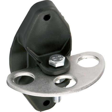 3er-Torgriffisolator Edelstahl, 2 Stück