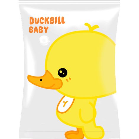 Sac de compression sous vide vêtements et couettes, motif ornithorynque blanc, rangement hermétique 70×50 cm, lot de 6 pièces (1/5)