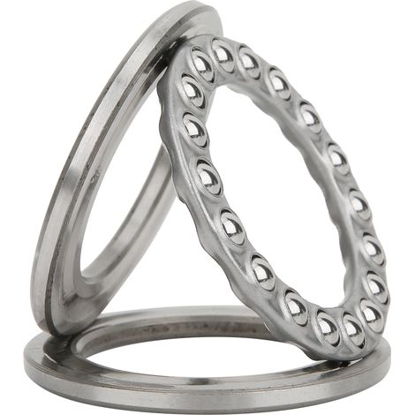 5 roulements à billes axiaux plats 51106, accessoires pour équipements industriels de précision (1/5)