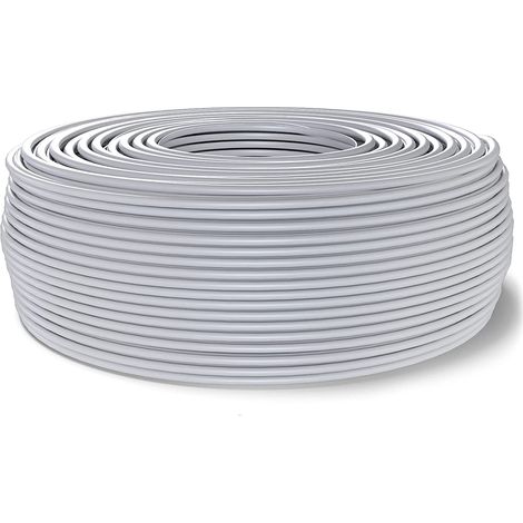 Cavo di Rete Ethernet LAN Cat6 UTP Bobina 100m per Cablaggio Rete Internet Pc