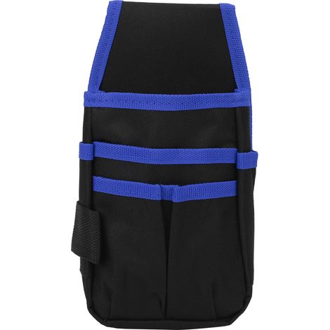 Sacoche multifonctionnelle à outils avec poche de rangement bleue (1/5)