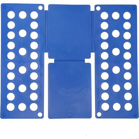 Organizzatore multiuso per abiti, tavola pieghevole - blu royal