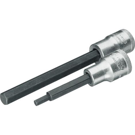 Prise de bit tournevis 1/2" 6,0 x 90 mm 6 vis hexagonales (1/4)