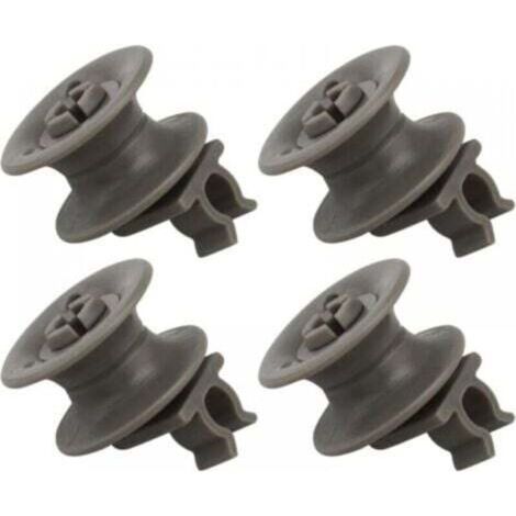 FENOPLASTICA4pcs Roulettes Supérieures pour Égouttoir à Vaisselle 4581DD3002A Compatible avec LG LDF6920BB LDF6920ST Pièces de Rechange pour Lave-vaisselle (1/4)