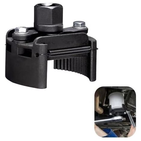 Ölfilterschlüssel 60–80 mm – Universelles Werkzeug zum Ausbau von Ölfiltern an Pkw, Lkw und Booten – Robuste Stahlkonstruktion (1/5)