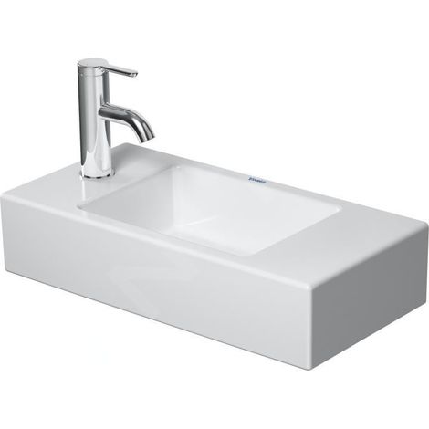 Lavabo pour meuble Vero Air Duravit 50x25cm, sans trop-plein, (1/2)