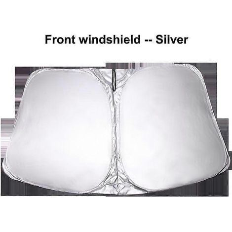 Pare-soleil sur mesure pour Tesla Model Y 2021, pare-soleil de fenêtre de voiture, protection d'intimité, camping, filet occultant anti-espionnage, pare-brise avant et arrière MY FR A (1/5)